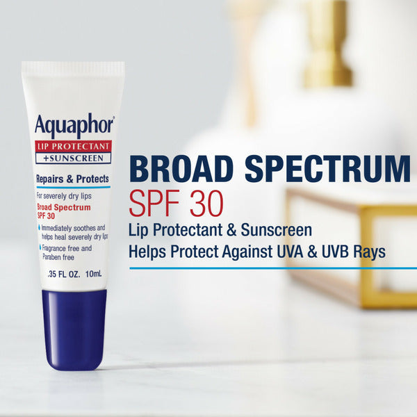 Protector Labial de Amplio Espectro Aquaphor con Protector Solar
