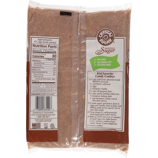 Azúcar Cristalino Marrón Oscuro Premium