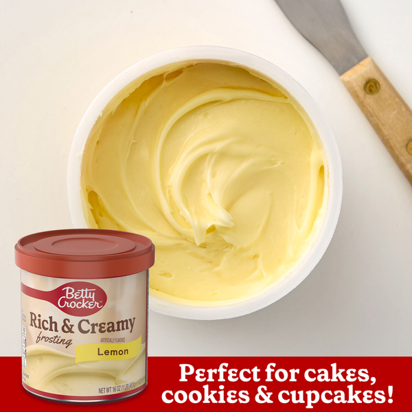 Glaçage au citron riche et crémeux Betty Crocker