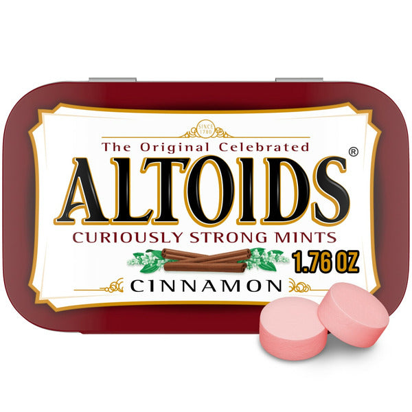 Altoids Cinnamon Sugar Free Breath Mints - Single Pack