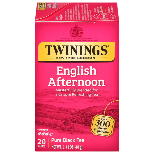 Sachets de thé noir Twinings English Afternoon
