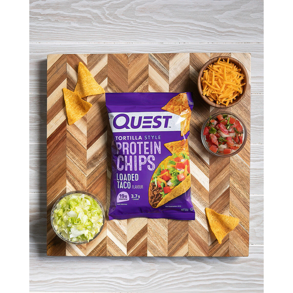 Quest Protein Chips - Loaded Taco Flavor, Tortilla Style