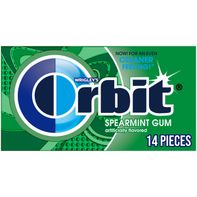 Chicle Sin Azúcar Orbit - Sabor Menta