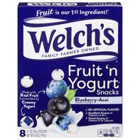 Collations Welch's Fruit 'n Yogurt, Baie-Açaï