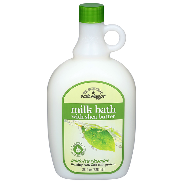 Village Naturals White Tea + Jasmine Milk Bath with Shea Butter
