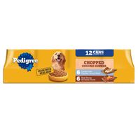 Paquete de Variedad de Comida para Perros Pedigree Chopped Ground Dinner