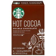 Mélange de chocolat chaud double chocolat Starbucks