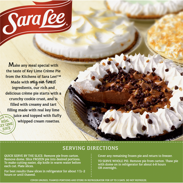 Tarta de Crema de Lima Key de Sara Lee
