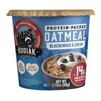 Avena Kodiak con Arándanos y Crema - Delicia Rica en Proteínas