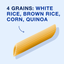 Ronzoni Penne Sans Gluten - Non-OGM, Végétalien, Pâtes à Quatre Céréales