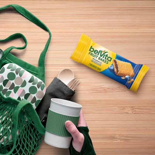 Barras de desayuno suaves horneadas BELVITA de arándano - 7.05 oz