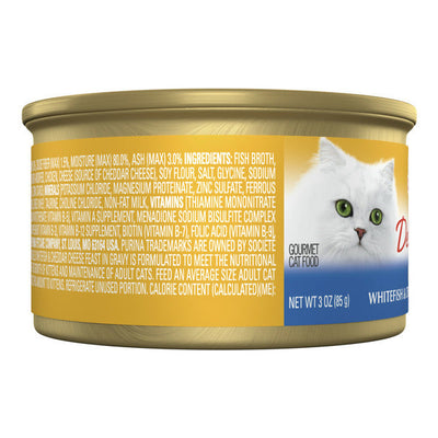 Purina Fancy Feast Gravy Wet Cat Food - Grilled Whitefish & Cheddar Cheese