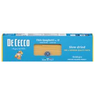 De Cecco Thin Spaghetti No. 11 - Slow Dried Pasta