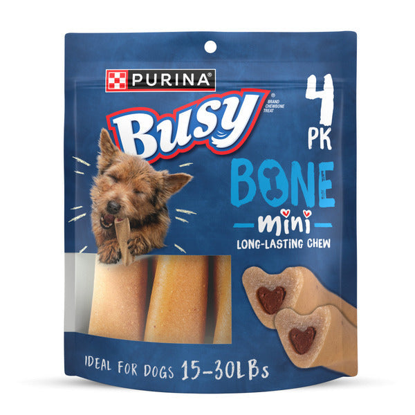 Purina Busy Bone Small Breed Dog Chew Treats, Mini