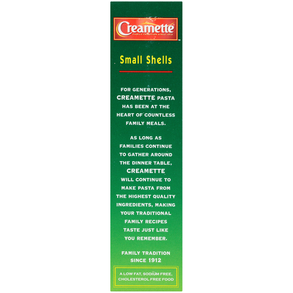 Creamette Small Shells - Premium Pasta for Culinary Delights