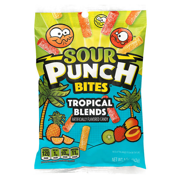 Sour Punch Tropical Blends Caramelos Masticables