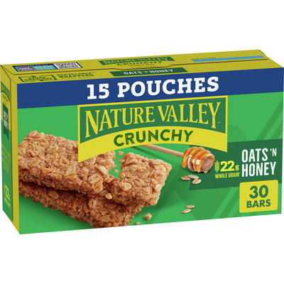 Nature Valley Avena y Miel Barras de Granola Crujientes