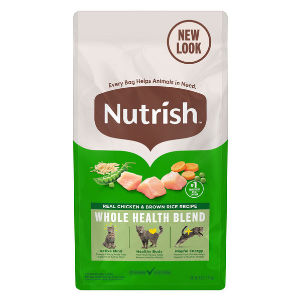 Rachael Ray Nutrish Real Chicken & Brown Rice Dry Cat Food - 6 lb