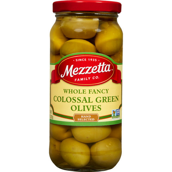 Olives vertes colossales Mezzetta Whole Fancy