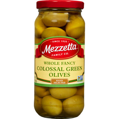 Aceitunas Verdes Colosales Mezzetta Whole Fancy