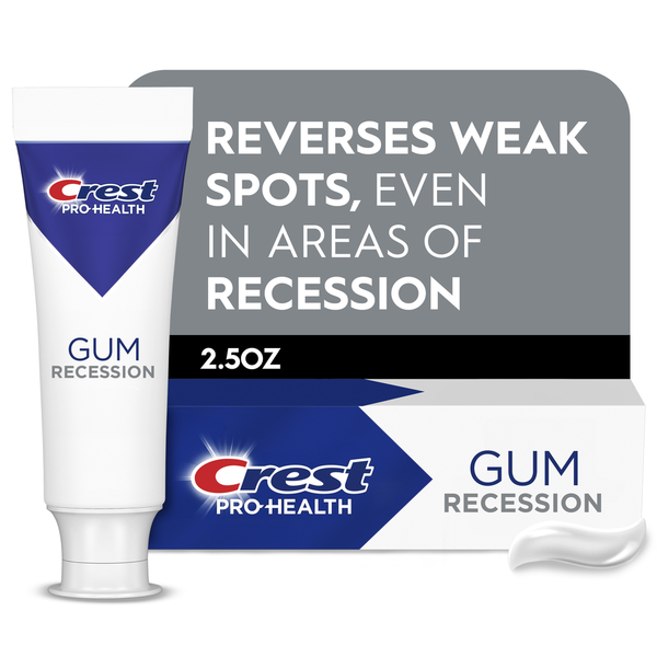 Dentifrice Crest pour la récession gingivale 2,5 oz - Soin doux pour vos gencives