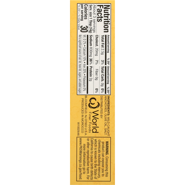 Reese's Anchovy Paste - Gourmet Flavor Enhancer