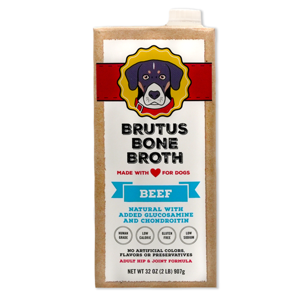 Brutus Bone Broth para Perros - Sabor a Carne de Res