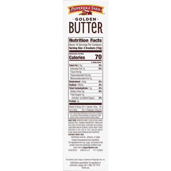 Pepperidge Farm Golden Butter Crackers