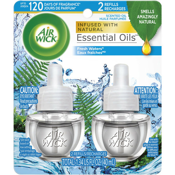 Recarga de Aceite Aromatizante Air Wick Plug-in, Aguas Frescas, 2 unidades