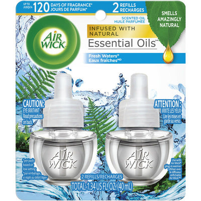 Recarga de Aceite Aromatizante Air Wick Plug-in, Aguas Frescas, 2 unidades