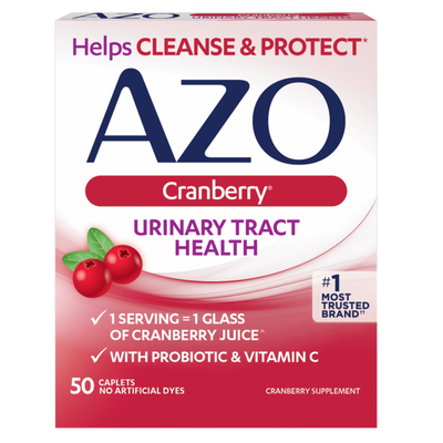 Capletas de Azo Cranberry para la Salud del Tracto Urinario