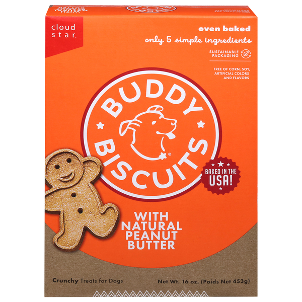 Galletas Crujientes al Horno Buddy Biscuits para Perros