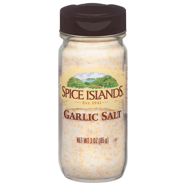 Spice Islands Garlic Salt - Premium Seasoning Blend