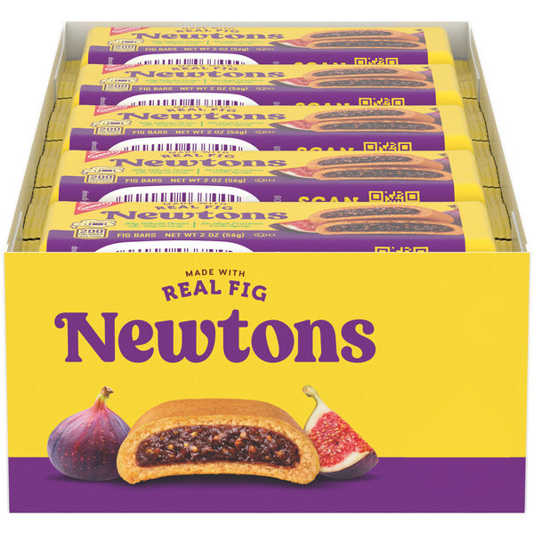 Barres de figues cuites douces NEWTONS - Paquets de collation de 20 oz