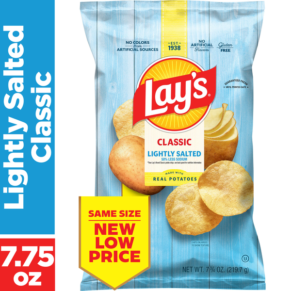 Papas Fritas Clásicas Lay's, Ligeramente Saladas