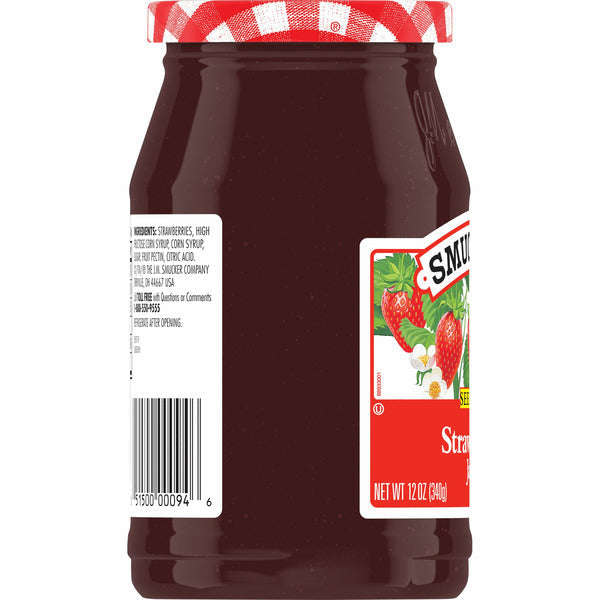 Confiture de fraises sans pépins Smucker's