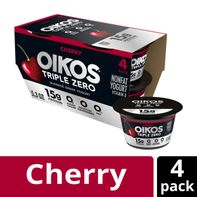Yogur griego Oikos Triple Zero de cereza