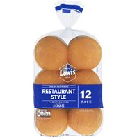 Petits pains blancs de style restaurant Lewis Bake Shop
