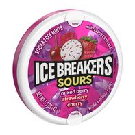 ICE BREAKERS Sours Assorted Fruit Flavored Candy