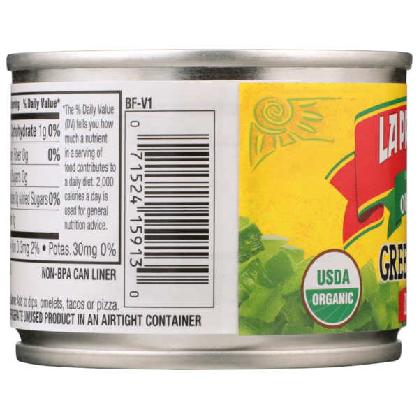 La Preferida Organic Mild Diced Green Chiles