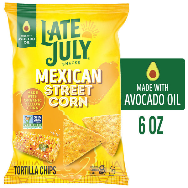 Chips de maïs de rue mexicains LATE JULY Snacks