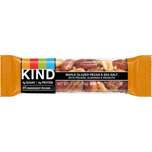 KIND Nuts & Spices Bars - Maple Glazed Pecan & Sea Salt