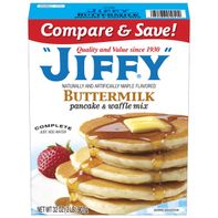 "JIFFY" Mélange à pancakes au babeurre complet 32 oz