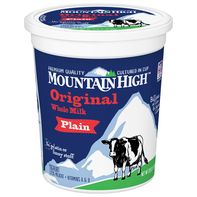 Yaourt entier Mountain High - Saveur originale