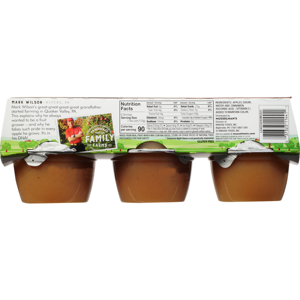 Salsa de Manzana con Canela Musselman's