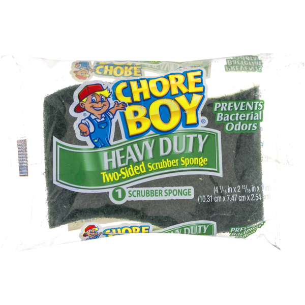 Chore Boy Heavy Duty Two-Sided Scrubber Sponge