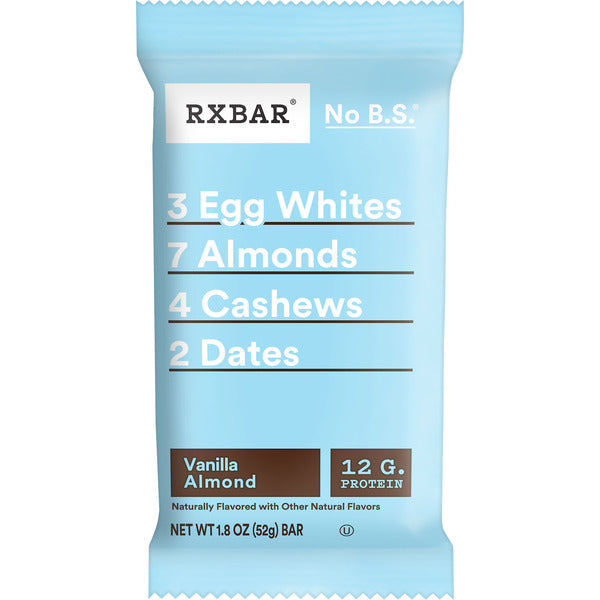 RXBAR Gluten-Free Protein Bar - Vanilla Almond Flavor