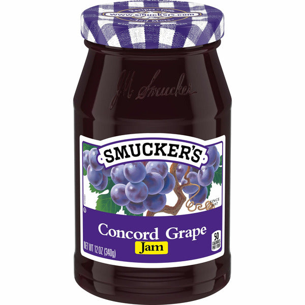 Smucker's Grape Jam - Premium Fruit Spread