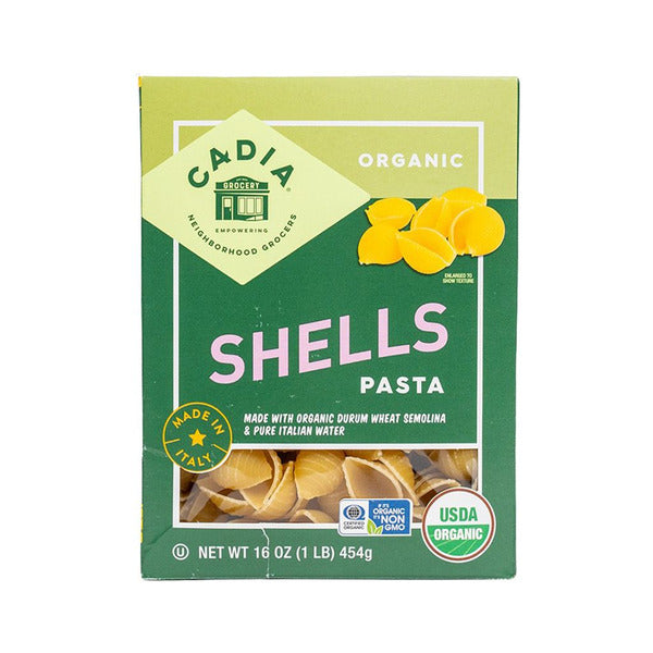 Coquilles de Pâtes Biologiques CADIA - Qualité Supérieure