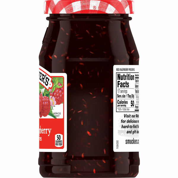 Conservas de Frambuesa Roja Smucker's